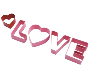 Cookie Cutter Set - LOVE
